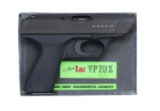 HK VP70Z SEMI AUTO PISTOL WITH MATCHING BOX.