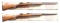 CONSECUTIVE PAIR OF RUGER M77R BOLT ACTION RIFLES