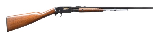 HIGH CONDITION REMINGTON 12A PUMP RIFLE.