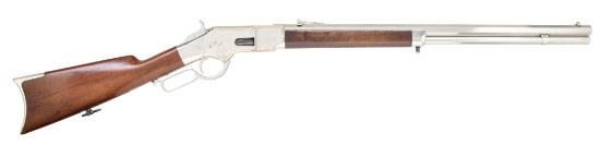 HIGH CONDITION WINCHESTER 1866 NICKEL FINISHED 3RD