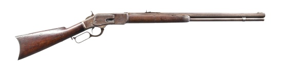 VERY RARE WINCHESTER 1873 OPEN TOP LEVER ACTION