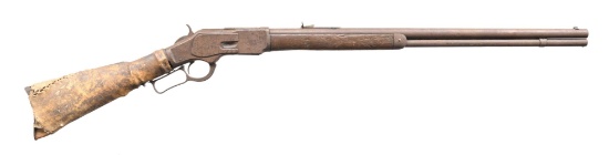 WINCHESTER 1873 3RD MODEL LEVER ACTION RIFLE.
