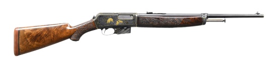 SPECTACULAR JOHN ULRICH ENGRAVED AND GOLD INLAID