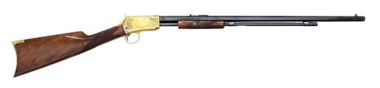 CUSTOM ENGRAVED WINCHESTER MODEL 90 SLIDE-ACTION