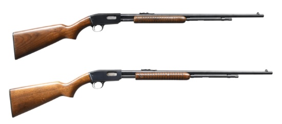 NICE PAIR OF WINCHESTER MODEL 61 SLIDE ACTION