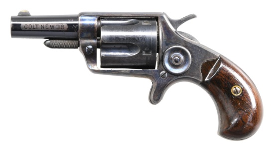EXCEPTIONAL 1ST MODEL COLT NEW LINE ETCHED PANEL