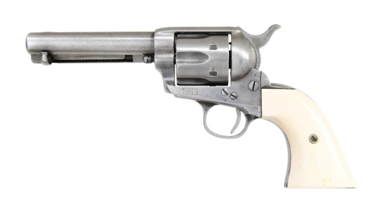 BLACK POWDER FRAME COLT 1st GEN SAA REVOLVER WITH