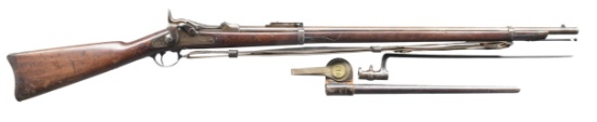 SPRINGFIELD 1879 U.S. TRAPDOOR RIFLE.