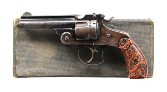 SMITH & WESSON SECOND MODEL 38 DA REVOLVER.