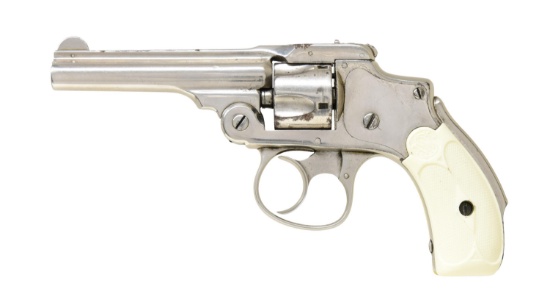 SMITH & WESSON 32 SAFETY HAMMERLESS DA REVOLVER.
