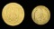 2 CONFEDERATE STAFF OFFICER BUTTONS.