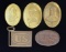 3 PRE CIVIL WAR MILITIA CROSS BELT PLATES, 1 CIVIL