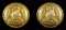 2 LOCALLY PRODUCED LOUISIANA CONFEDERATE BUTTONS.