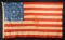 CIVIL WAR ERA MEDALLION PATTERN 36 STAR FLAG.