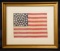 RARE MEDALLION PATTERN 45 STAR PARADE FLAG