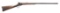 SHARPS 1853 SINGLE SHOT PERCUSSION SPORTING RIFLE.