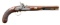 GOOD NY PERCUSSION PISTOL BY RILEY ROGERS RETAILED