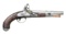 RARE SIMEON NORTH M1813 NAVAL SINGLE SHOT PISTOL.
