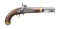 H. ASTON MODEL 1842 U.S. PERCUSSION PISTOL.