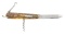 LARGE CIVIL WAR FOLDING LOCKBACK KNIFE CARRIED BY