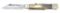 RARE & LARGE WOODHEAD & HARTLEY FOLDING KNIFE, ONE