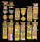 12 GAR NATIONAL ENCAMPMENT MEDALS.
