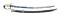 LATE FEDERAL PERIOD EAGLE HEAD OFFICER’S SABER.