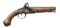 18th CENTURY FRENCH PISTOL BY COULANGE OF SOMIER.