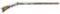 AMERICAN SWIVEL BREECH O/U PERCUSSION RIFLE.