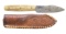 RARE SCAGEL CUSTOM UTILITY KNIFE & SHEATH MADE FOR