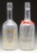 TWO GOOD BACK BAR WHISKEY BOTTLES.