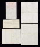 4 RARE EARLY WAR CONFEDERATE ATTY GENERAL JUDAH