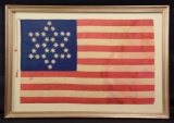 RARE 30 STAR AMERICAN FLAG, 