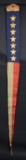 CIVIL WAR ERA NAVY COMMISSIONING PENNANT.