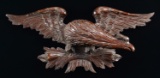 LATE 19TH CENTURY PATRIOTIC CARVED SPREAD WINGED