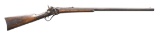 SHARPS 1853 SINGLE SHOT PERCUSSION SPORTING RIFLE.
