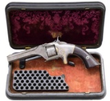 SMITH & WESSON MODEL 1 SECOND TYPE INSCRIBED SA