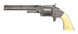 ENGRAVED & MEXICAN EAGLE IVORY SMITH & WESSON NO.
