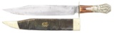 FINE LARGE HALF HORSE HALF ALLIGATOR BOWIE.