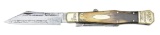 RARE & LARGE WOODHEAD & HARTLEY FOLDING KNIFE, ONE