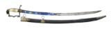 LATE FEDERAL PERIOD EAGLE HEAD OFFICER’S SABER.