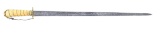 18th CENTURY DUTCH HUNTING SWORD OR CUTTOE.