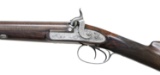 WELL RESTORED EARLY PURDEY PERCUSSION DOUBLE