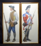 2 LARGE WATERCOLOR PAINTINGS BY THE RENOWNED NEW