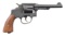 AUSTRALIAN MARKED S&W PRE-VICTORY DA REVOLVER.