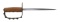 US M1917-18 TRENCH KNIFE.