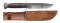 US MILITARY FIGHTING KNIFE OF WWII.