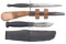 WWII ERA COMMANDO KNIFE & FIGHTING KNIFE.