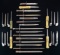 LOT OF 16 COMMONWEALTH BAYONETS.