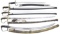 4 FOREIGN SWORDS & 1 BAYONET.